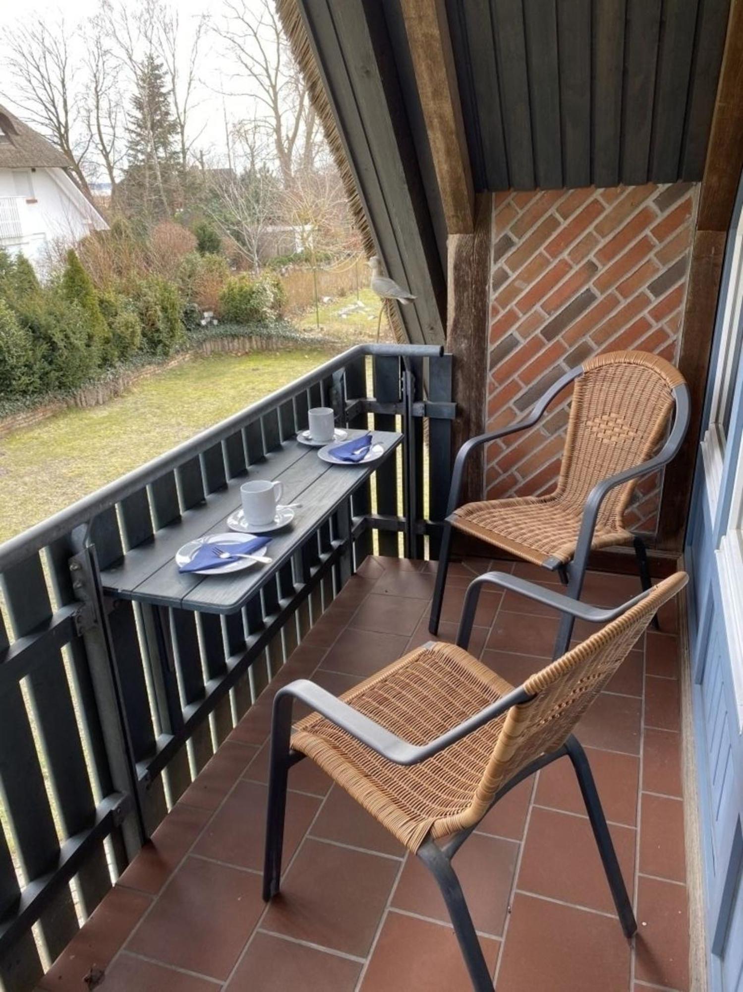 Ferienwohnung Nr 02 Og Spitzboden Born Kültér fotó
