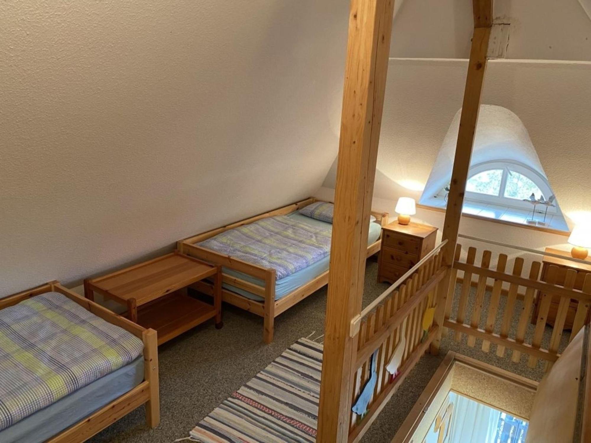 Ferienwohnung Nr 02 Og Spitzboden Born Kültér fotó