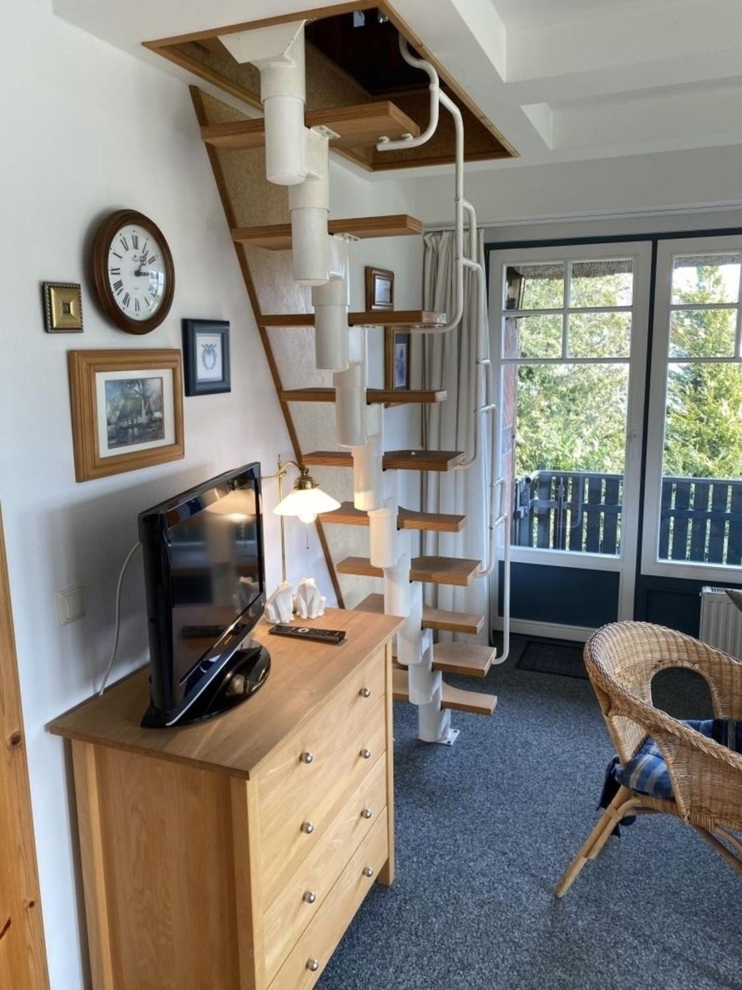 Ferienwohnung Nr 02 Og Spitzboden Born Kültér fotó